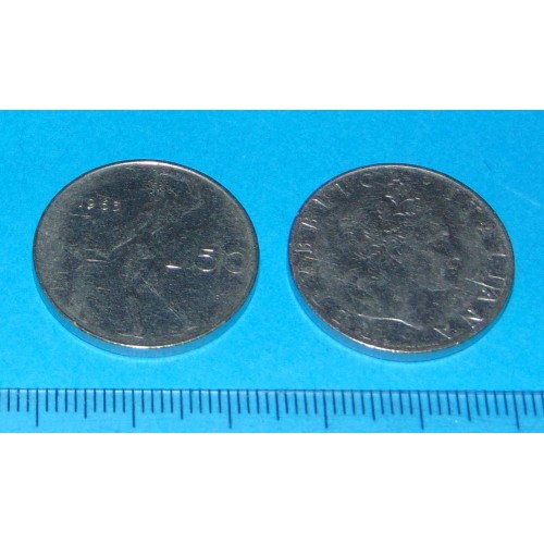 Italië - 50 lire 1963