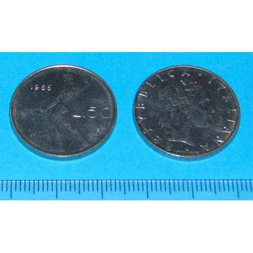 Italië - 50 lire 1966