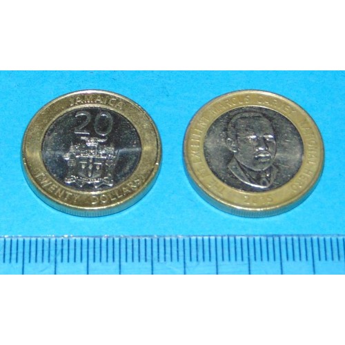 Jamaica - 20 dollar 2015
