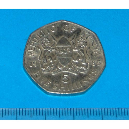 Kenya - 5 shilling 1985