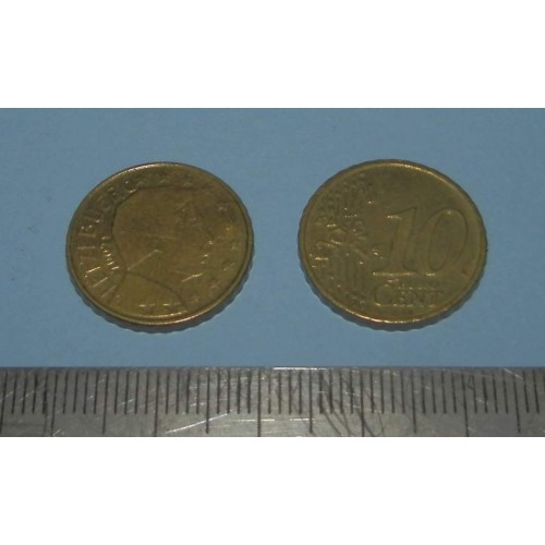 Luxemburg - 20 cent 2002