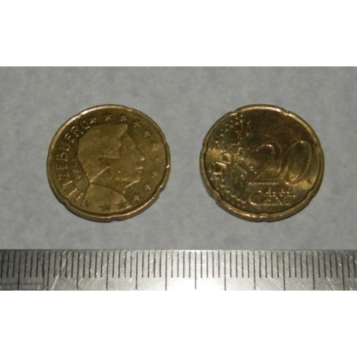 Luxemburg - 20 cent 2004