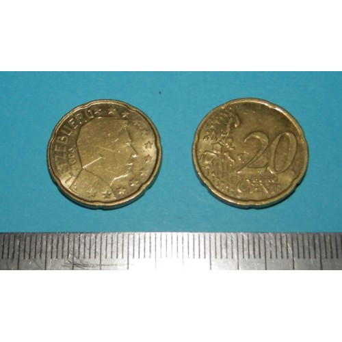 Luxemburg - 20 cent 2006