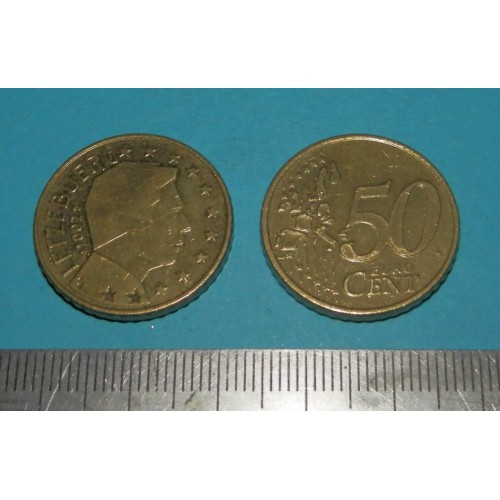 Luxemburg - 50 cent 2002