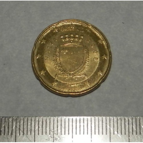 Malta - 20 cent 2008