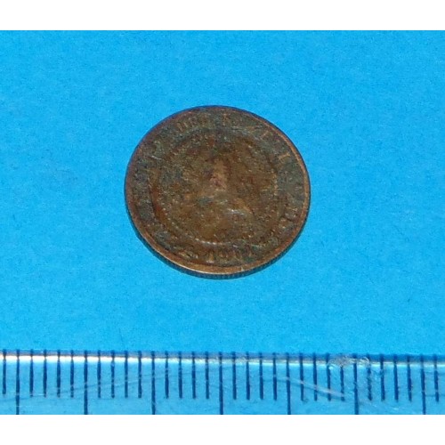 Nederland - halve cent 1901