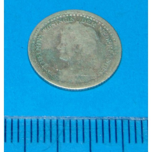 Nederland - 10 cent 1918 - zilver