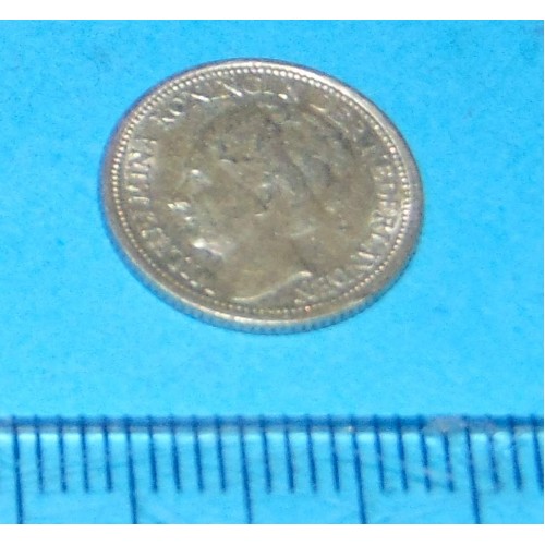 Nederland - 10 cent 1937 - zilver