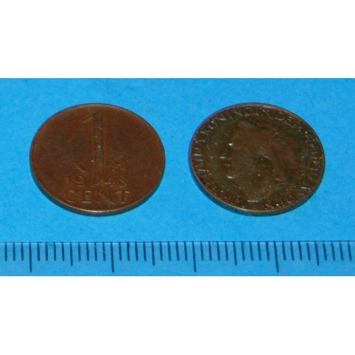Nederland - 1 cent 1948
