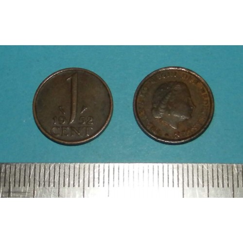 Nederland - 1 cent 1952
