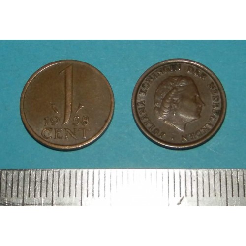 Nederland - 1 cent 1958