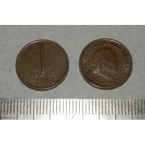 Nederland - 1 cent 1964