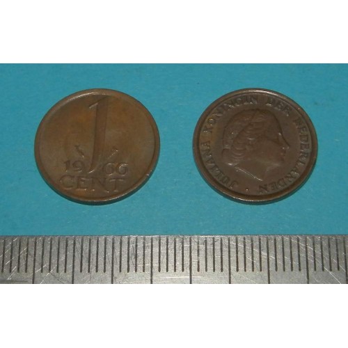 Nederland - 1 cent 1966 - groot