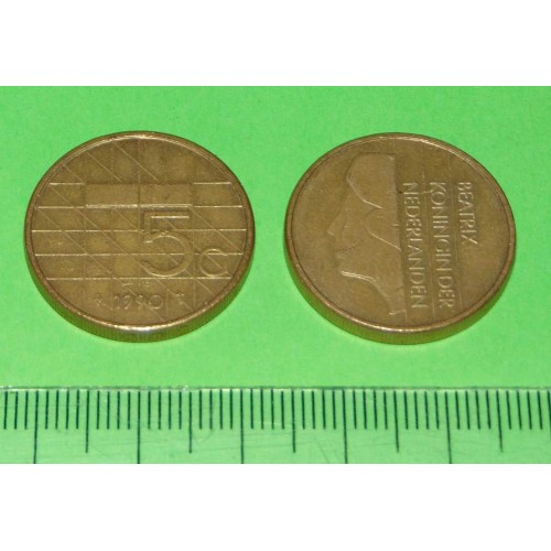 Nederland - 5 gulden 1990
