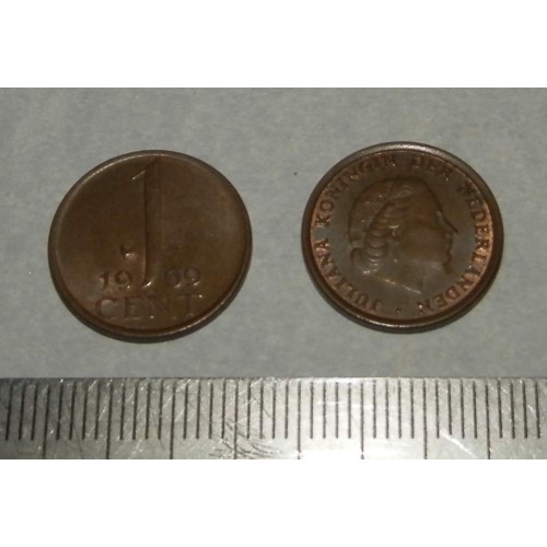 Nederland - 1 cent 1969 haan