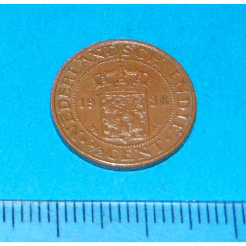 Nederlands-Indië - halve cent 1936