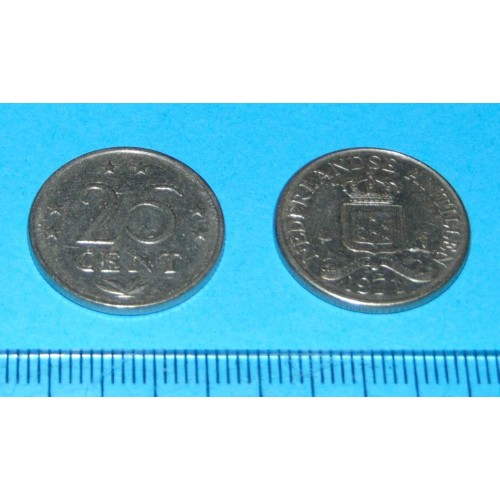 Nederlandse Antillen - 25 cent 1971