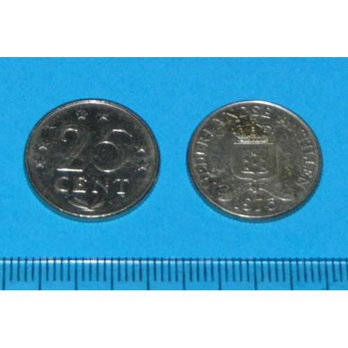 Nederlandse Antillen - 25 cent 1975