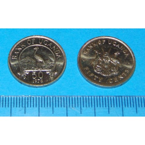 Oeganda - 50 cent 1976