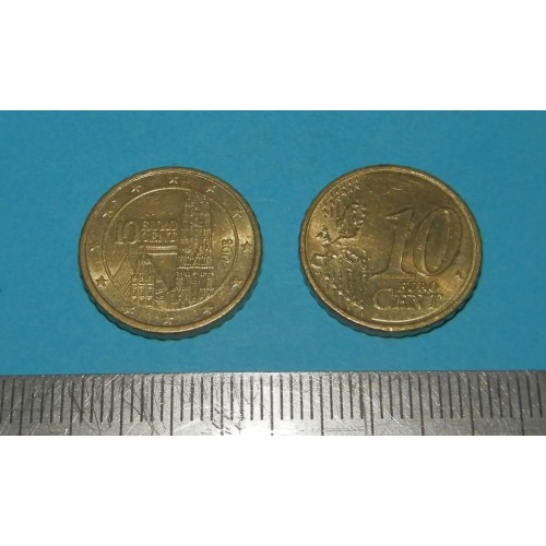 Oostenrijk - 10 cent 2008