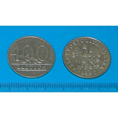 Polen - 100 zloty 1990