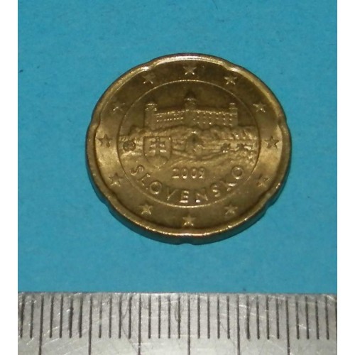 Slowakije - 20 cent 2009