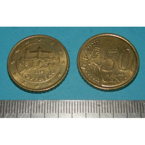 Slowakije - 50 cent 2009