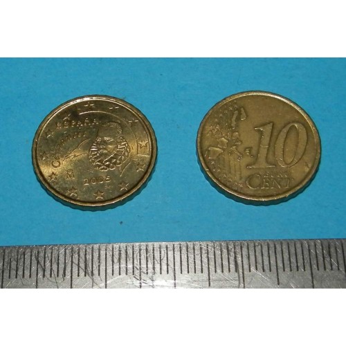 Spanje - 10 cent 2002