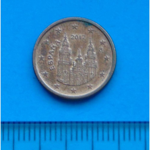 Spanje - 1 cent 2017