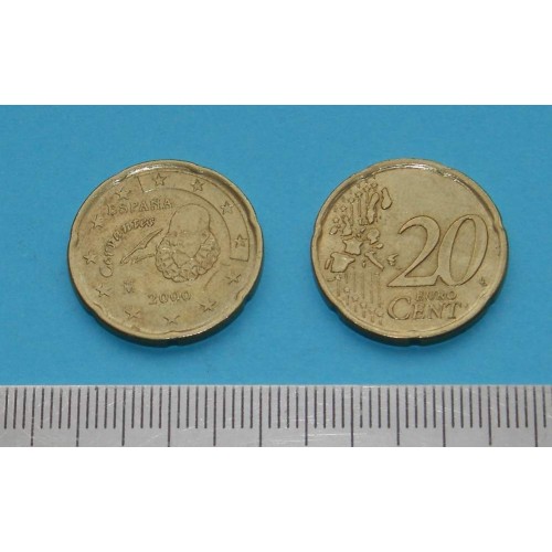 Spanje - 20 cent 2000