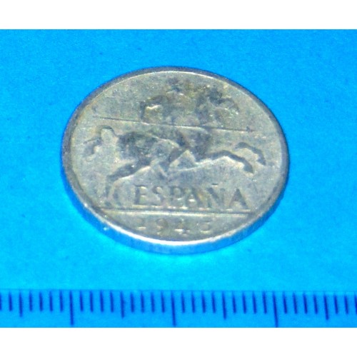 Spanje - 10 centimos 1945