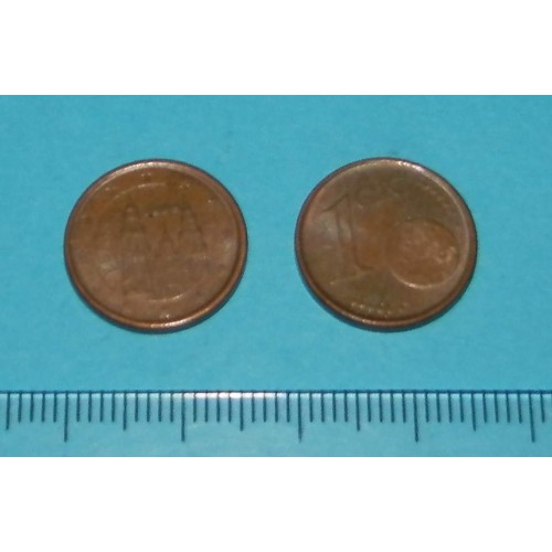 Spanje - 1 cent 1999