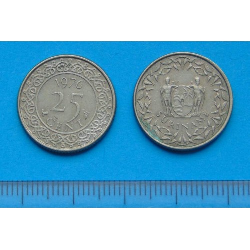 Suriname - 25 cent 1976