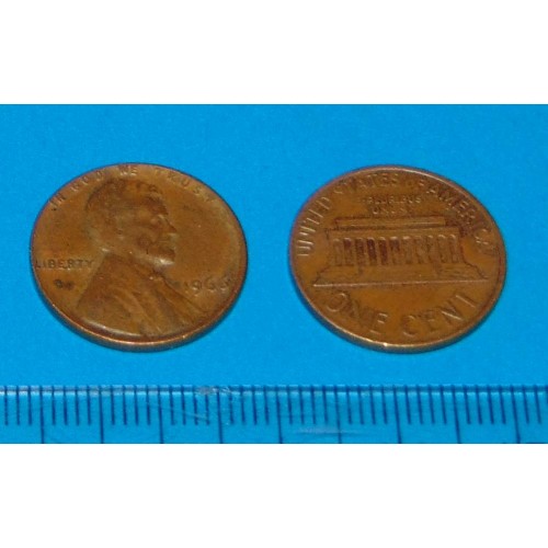 Verenigde Staten - 1 cent 1966