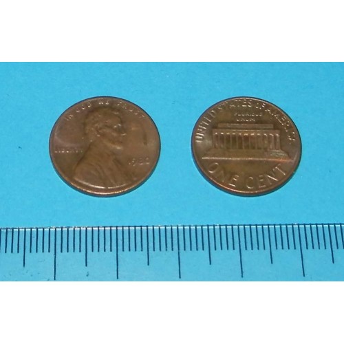Verenigde Staten - 1 cent 1980