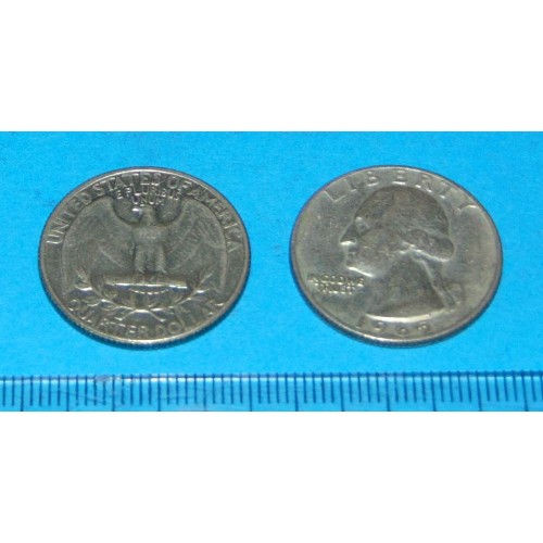Verenigde Staten - 25 cent 1965
