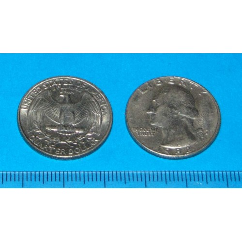 Verenigde Staten - 25 cent 1982P