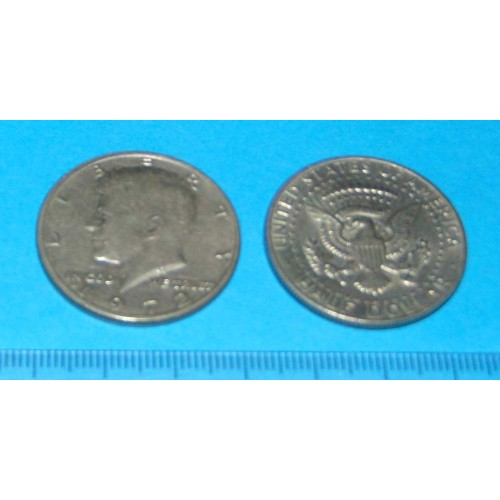 Verenigde Staten - Kennedy halve dollar 1972