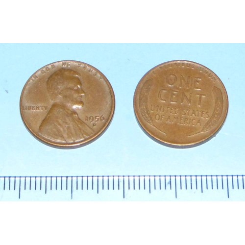 Verenigde Staten - 1 cent 1956D