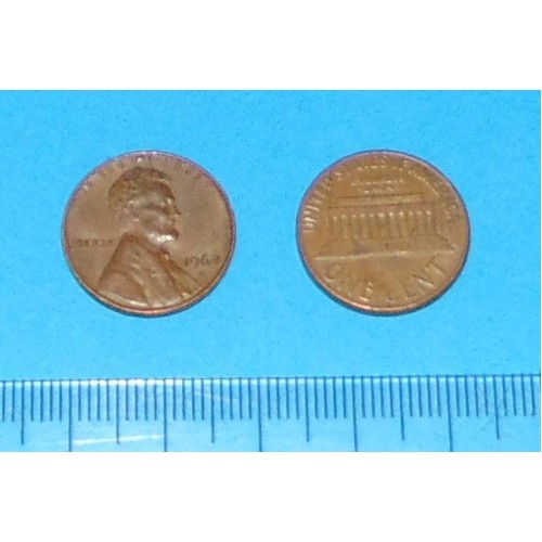 Verenigde Staten - 1 cent 1964D