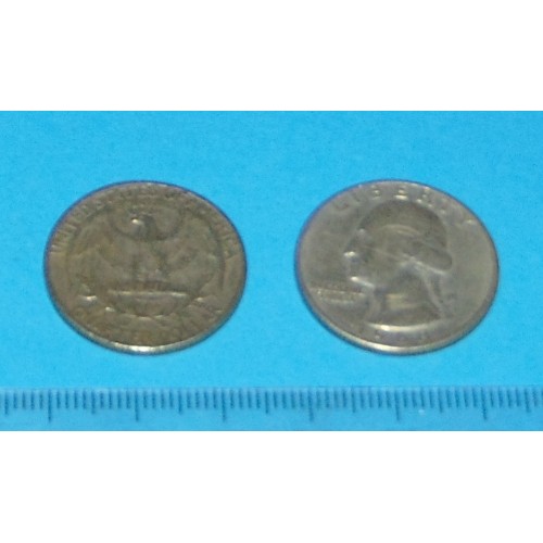 Verenigde Staten - 25 cent 1968