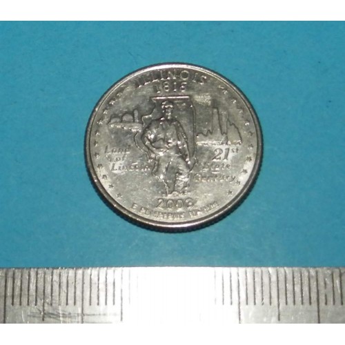 Verenigde Staten - 25 cent 2003D - Illinois