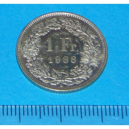 Zwitserland - 1 frank 1988B