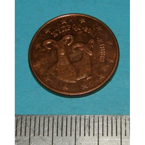 Cyprus - 5 cent 2011