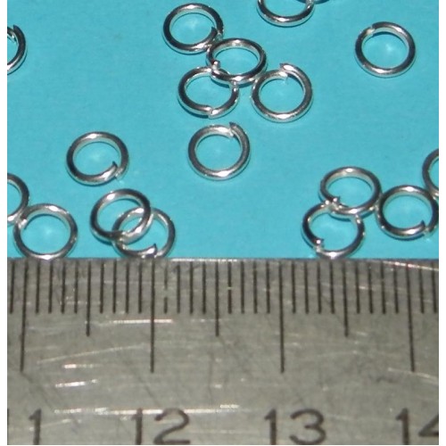 Ring, zilver, 5mm